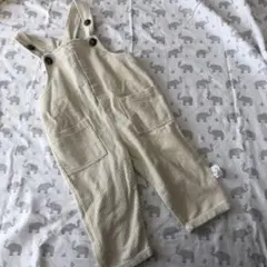 韓国子供服　サロペット　オーバーオール　コーデュロイ　90
