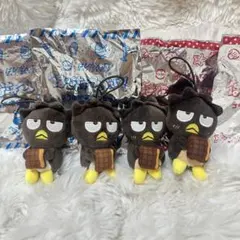 バッドばつ丸マスコットセット　スシロー　はぴだんぶい ※バラ売り可