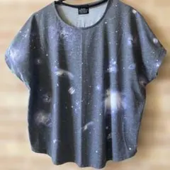 レディース半袖Tシャツスペ柄チュニック