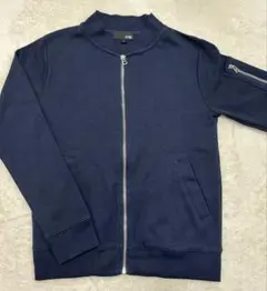 週末限定価格！ジップアップスウェット　ネイビー　Sサイズ