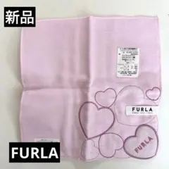 ★新品タグ付き★FURLA ★ピンク ハンドタオル★