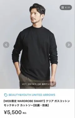 BEAUTY&YOUTH UNITED ARROWS ガスコットン2枚セット