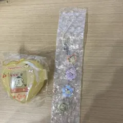 サンリオ　シークレット　プリン　おはじきシール風アクセサリー