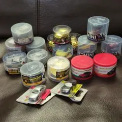 スカイライン、ランドクルーザー、ラングラー、MINI、カウンタックを含むミニカー