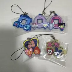 たまごっち一番くじ　F賞　ラバーチャーム5個セット