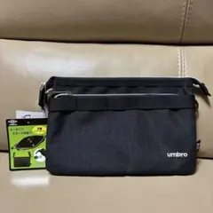 umbro 2WAYサコッシュ　黒　70222のサムネイル