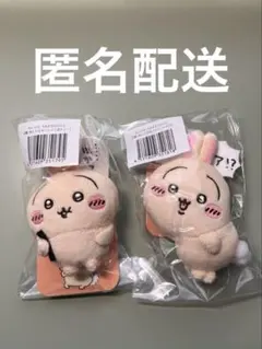 ちいかわ　うさぎだらけくじ　E賞ぬいぐるみバッジ2種セット（1）