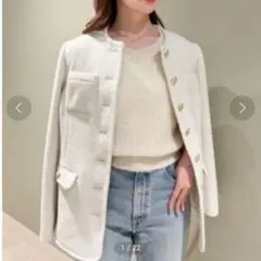 極美品✨️CELFORD セルフォード　パイピングツイードジャケット　36