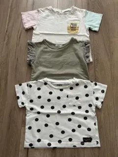 Tシャツ3枚セット　90 ブリーズ　ペアマノン　しまむら
