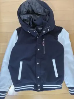 BEAMS HEART スタジャン フード付き L