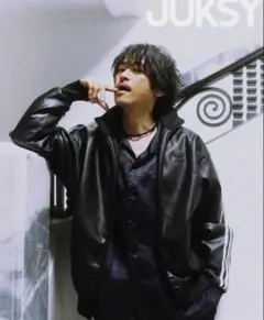yzerr Gkid着 LAST NEST LEATHER HALF ZIP L - メルカリ