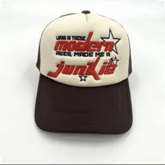 メッシュキャップ ヒステリックグラマー似 茶色 y2k A&G sk8 パンク