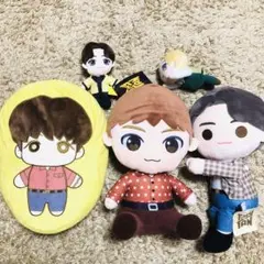 【美品】BTSぬいぐるみ　お得な5個セット！　ジェイホープ　ジン　ジョングク　V