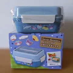 サンリオキャラクターズ カトラリー付き2段ランチボックス