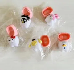 サンリオキャラクターズ　みんなでなっちゃお! -歯- 5つセット