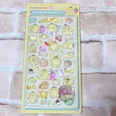 ボンボンドロップシール　ポムポムプリン　サンリオ