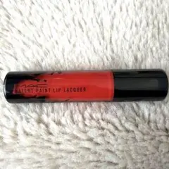 MAC マック　パテントペイントリップラッカー　レッドエナメル