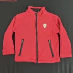 【Ferrari】 kids 赤ジャケット 3/4サイズ