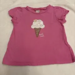 petit main アイスクリームモチーフ Tシャツ 100cmのサムネイル