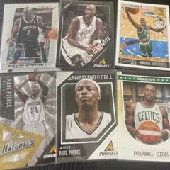 NBAカード　Kevin Garnett & Paul Pierce 6枚セット