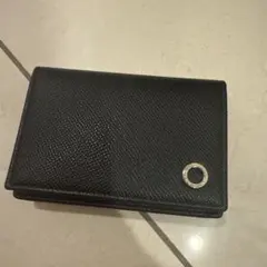 【未使用】ブルガリ カードケース ビーゼロワン グレインカーフレザー ブラック