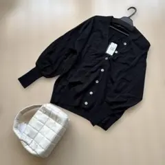 Agaブラック☆カーディガン☆新品☆送料込みのサムネイル