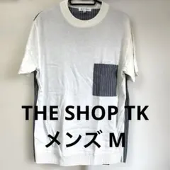 THE SHOP TK M ポケット付きニットTシャツのサムネイル