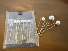 パール付きヘアピンセット