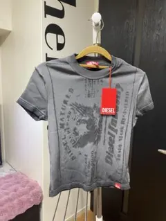 DIESEL/ディーゼル/未使用/タグ付き/ショート丈/Tシャツ
