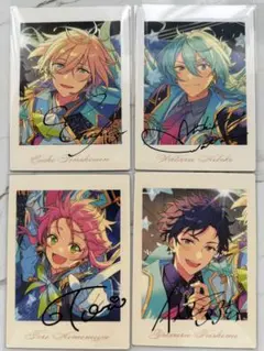 あんスタ ぱしゃっつ 10周年 英智 渉 桃李 弓弦