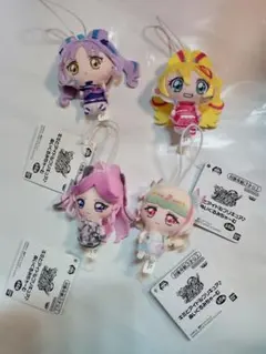 キミとアイドルプリキュア　ぬいぐるみちゃーむ　4種セット