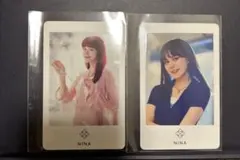 NiziU NINA フォトカード 2枚セット