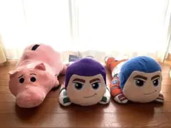 新品未使用　トイストーリー　ぬいぐるみ　3種