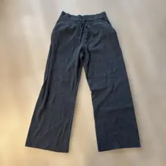 UNIQLO ウォッシャブルニットリブパンツXXL