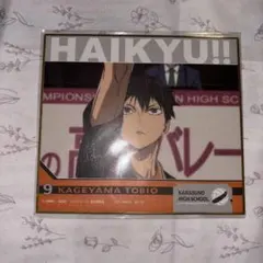 ハイキュー一番くじ　ミニ色紙影山飛雄