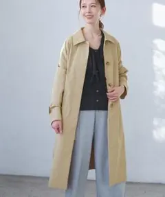 ロペピクニック　【撥水・花粉ガード】ステンカラーコート/スプリングコート