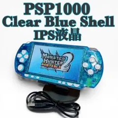 PSP3000 IPS液晶パープルスケルトン⭐️整備クリーニング済み 