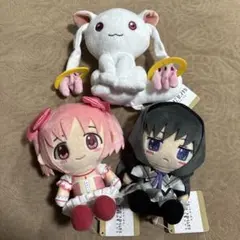 まどマギ お手玉ぬいぐるみ（鹿目まどか、暁美ほむら、キュウべぇ）全