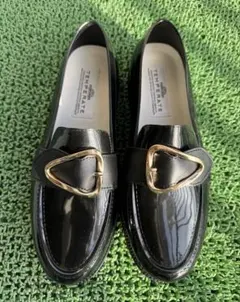 美品ルタロン別注【TEMPERATE/テンパレイト】 トライアングルローファー