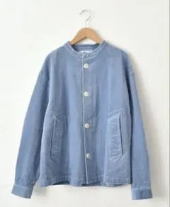 専用新品 PARICIパーリッシィ ライトオンスデニム スタンドシャツ