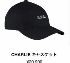 ★kn様専用★ A.P.C アーペーセー キャップ キャスケット　Charlieのサムネイル