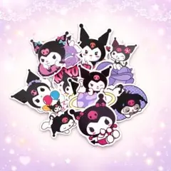 サンリオ クロミ ステッカー シール 10枚セット まとめ売り デコ 量産型
