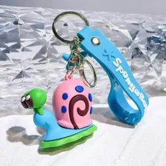 【新品】スポンジボブ ゲイリー キーホルダー