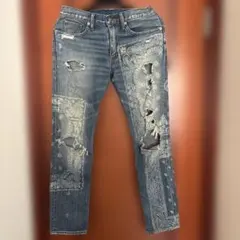 DENIM & SUPPLY バンダナ柄デニムのサムネイル