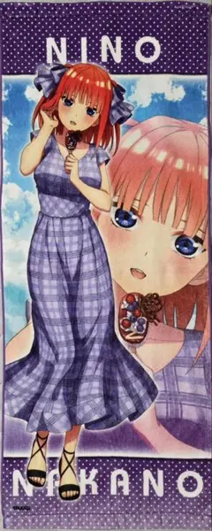 五等分の花嫁 2021 Summer Vacation フェイスタオル 二乃