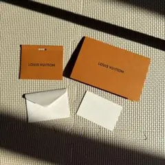 Louis Vuitton カードと封筒セット