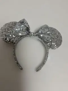 ミニーカチューシャ シルバー