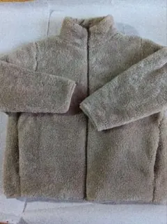 ユニクロ　ベージュ　 フリース ジャケット 3XL