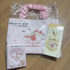 mikkoサンリオ 一番くじ ミニトート チャーム ミニトート ステッカー