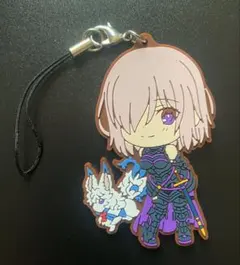 Fate FGO アクリルキーホルダー主人公 藤丸立香 マシュ 後ろ姿で 